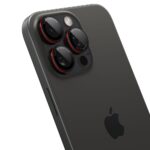 Προστασία Κάμερας Spigen Optik Pro L-Series Ez Fit για Apple iPhone 16 Pro 16 Pro Max 17 Pro 17 Pro Max Μαύρο-Κόκκινο 2τμχ - Image 2