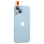 Προστασία Κάμερας Spigen Optik TR Ez Fit για Apple iPhone 14 14 Plus 15 15 Plus 2 Τεμαχίων Μαύρο - Image 2