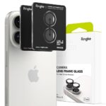 Προστασία Κάμερας με Πλαίσιο Ringke για Apple iPhone 17  Μαύρο 2 Τεμαχίων
