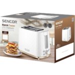 Φρυγανιέρα Sencor STS 7200WH 2 Θέσεων 930W 3D Pattern Design Λευκή - Image 2