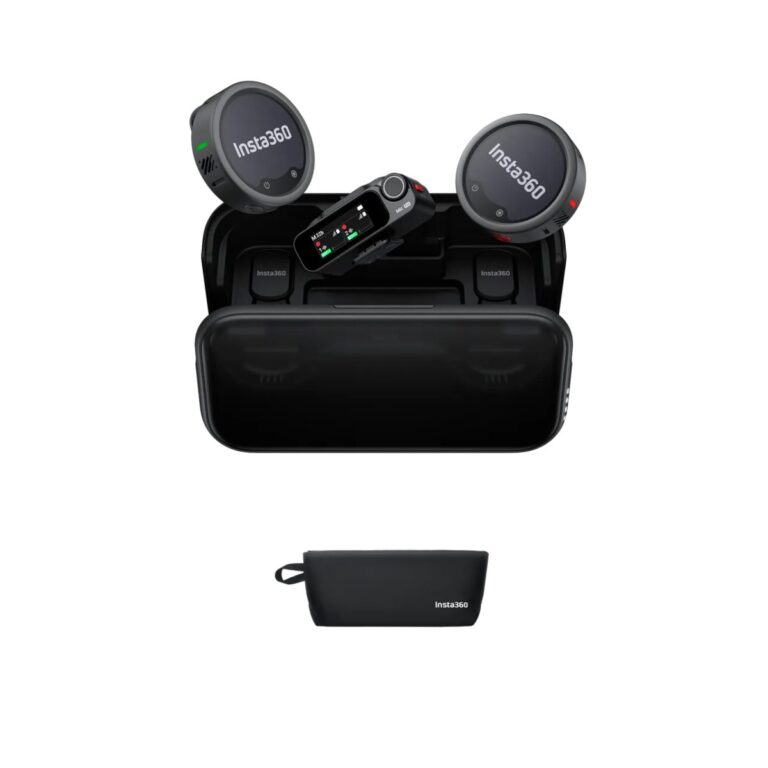 Insta360 Wireless Microphone Pro 2 TX+1 RX+Charge Case - 3-Mic Array