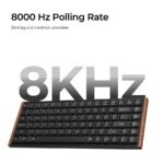 Keychron K3 Ultra (K3U-H3) QMK 8K Wireless Mechanical Keyboard Brown Switch Low Profile Wood Fr. 75% - Image 3