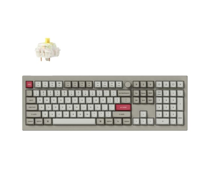 Keychron V6 Max Retro (V6M-R4) QMK/VIA BT/2