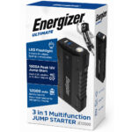 Power Bank Energizer JE12000 12000mAh PD15W QC με 2xUSB-A 1xUSB-C LED Ένδειξη Μπαταρίας και Προσάρτημα Εκκίνησης Αυτοκινήτου 1800A Ασημί - Image 2