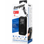 Smart Air Pump Energizer PAC5200 10.3 bar Πίεση Αέρα 2600mAh LED Ένδειξη Φακό και Powerbank Μαύρο - Image 2