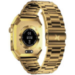 Smartwatch Maxcom FW65 Iron S 1.95” Amoled IP68 400mAh με Έξτρα Λουράκι Χρυσό - Image 2