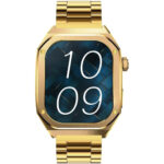 Smartwatch Maxcom FW65 Iron S 1.95” Amoled IP68 400mAh με Έξτρα Λουράκι Χρυσό - Image 3
