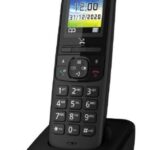 Ασύρματο Ψηφιακό Τηλέφωνο Panasonic KX-TGH710 EU Μαύρο με Έγχρωμη Οθόνη 1