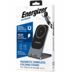Ασύρματος Επιτραπέζιος Φορτιστής Energizer WCP102 15W Ultra-Thin Fast Charge USB-C Συμβατός με Μαγνητικές Θήκες και MagSafe Γκρι - Image 2