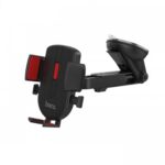 Βάση Στήριξης Αυτοκινήτου Hoco. CAD01 Easy-lock με 360 Περιστροφή Μαύρο - Κόκκινο - Image 3