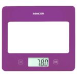 Ζυγαριά Κουζίνας 5kg UltraSlim Glass Sencor SKS 5035VT Μωβ - Image 2
