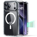 Θήκη Esr Classic Hybrid Magsafe με Tempered glass για iPhone Apple 17 Pro Max  Διάφανο