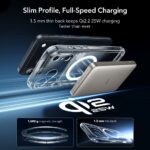 Θήκη Esr Classic Hybrid Magsafe με Tempered glass για iPhone Apple 17 Pro Max  Διάφανο - Image 3