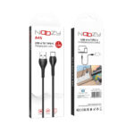 Καλώδιο Σύνδεσης και Φόρτισης A45 USB σε USB-C 3A Μαύρο 1m - Image 2
