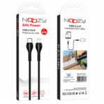 Καλώδιο Σύνδεσης και Φόρτισης Noozy A45 Power USB-C σε Lightning Fast Charging 30W Μαύρο 1m - Image 2