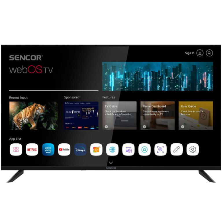 Τηλεόραση Sencor SLE 40FS804B webOS SMART TV HDR10 FULL HD 1920 x 1080p 40"