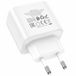 Φορτιστής Ταξιδίου Noozy C21 Core PD25W με Καλώδιο USB-C σε Lightning 1m Λευκός - Image 3
