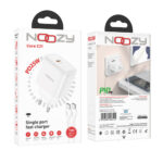 Φορτιστής Ταξιδίου Noozy Core C21 PD25W με Καλώδιο USB-C σε USB-C 1m Λευκό - Image 2