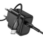 Φορτιστής Ταξιδίου Noozy Core C21 PD25W με Καλώδιο USB-C σε USB-C 1m Μαύρο - Image 3