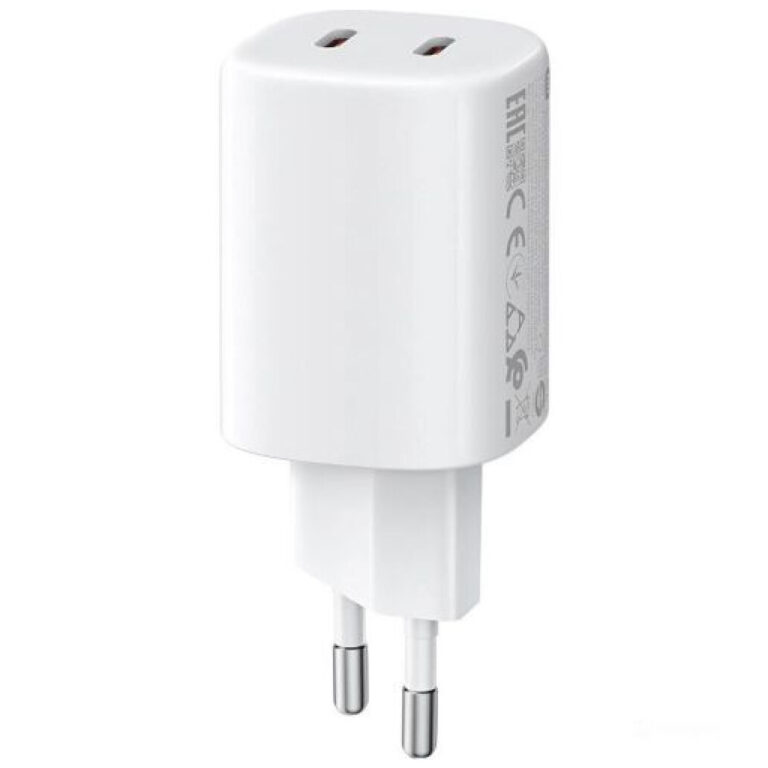 Φορτιστής Ταξιδίου Xiaomi BHR087OEU Nano Turbo PD 45W με 2xUSB-C Λευκός