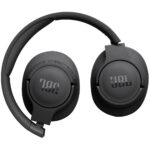 Bluetooth Ακουστικά Over Ear Ασύρματα & Ενσύρματα JBL Tune 720BT με Pure Bass Voice Aware Jack 3.5mm 76h Playtime και Quick Charge Black - Image 3