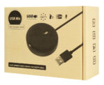 CMTECK επιτραπέζιο μικρόφωνο UM02, omnidirectional, USB, μαύρο - Image 4