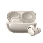QCY MeloBuds A30 Gold - Adaptive A.I. ANC -60dB - 3 devices switch - IPX5 - 8mic Calls - Stemless
