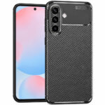 Θήκη Ancus AutoFocus Carbon Fiber για Samsung Galaxy A56 5G Μαύρη