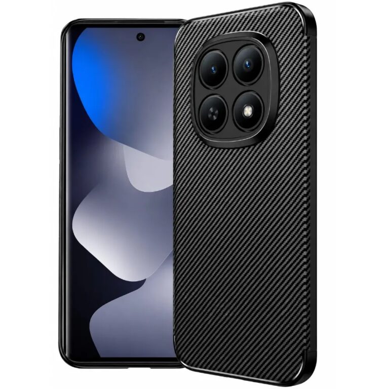 Θήκη Ancus AutoFocus Carbon Fiber για Xiaomi Redmi Note 15 Pro 5G Μαύρη
