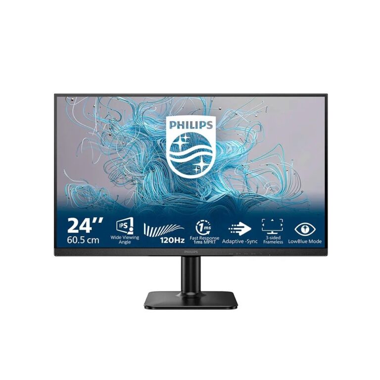 Monitor Philips 24" FHD IPS 120Hz 1ms HDMI VGA 3y Black