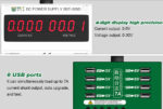 BEST Power supply BST-305D, 30V/5A, AC/DC, 8x USB - Image 5