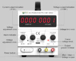 BEST Power supply BST-305D, 30V/5A, AC/DC, 8x USB - Image 6