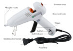 BEST Πιστόλι θερμικής σιλικόνης BST-B-F, 40W, λευκό - Image 4