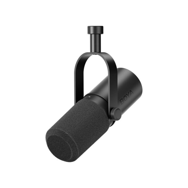 BOYA CastMic P60 - XLR & USB-C Dual-Diaphragm Desktop USB Microphone 24bit 192kHz Plug&Play