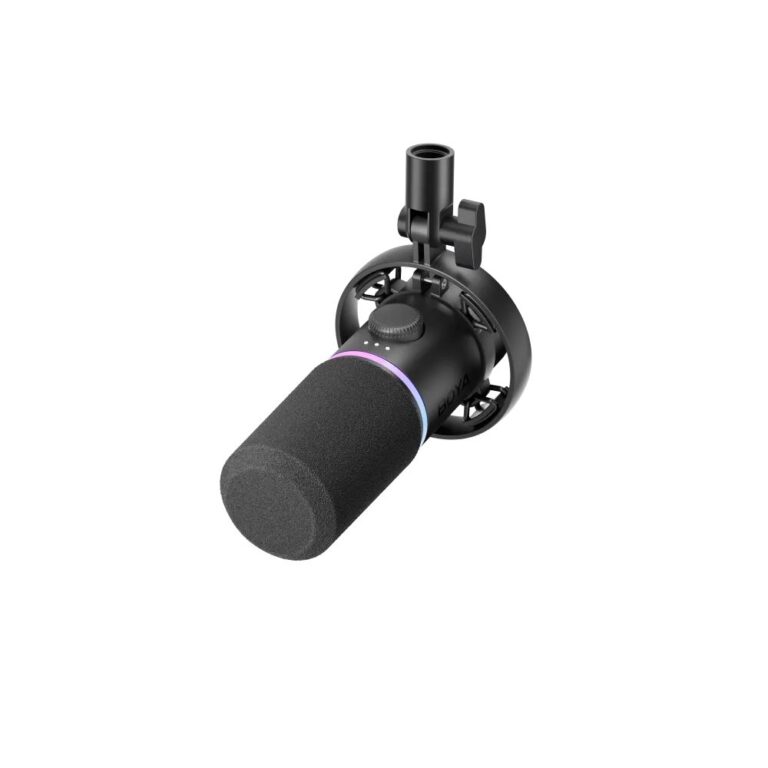 BOYA CastMic S60 - XLR & USB-C Broadcasting Microphone