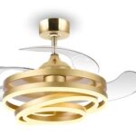 BRUNO ανεμιστήρας οροφής με LED φως BRN-0225