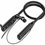 Bluetooth Hands Free Hoco ES62 Plus Neckband Magnetic v5.4 1200mAh 150Hrs Αναπαραγωγής TF Card LED Ένδειξη Μπαταρίας Μαύρα - Image 3