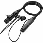 Bluetooth Hands Free Hoco ES74 Refinado Neckband Magnetic v5.4 280mAh 30Hrs Αναπαραγωγής Ειδοποίηση Κλήσεων με Δόνηση Μαύρα - Image 3