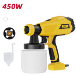 DELI ηλεκτρικό πιστόλι βαφής DC090 με δοχείο 800ml, 450W - Image 4