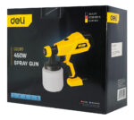 DELI ηλεκτρικό πιστόλι βαφής DC090 με δοχείο 800ml, 450W - Image 5
