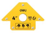 DELI μαγνητική γωνία συγκόλλησης DL-HDW50 με 45°/90°/135° γωνίες