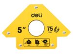 DELI μαγνητική γωνία συγκόλλησης DL-HDW75 με 45°/90°/135° γωνίες