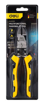 DELI πλαγιοκόφτης/απογυμνωτής καλωδίων DL102008, 1.0~2.6mm, 200mm - Image 4