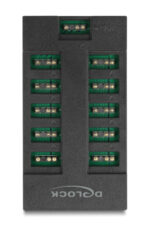 DELOCK RGB hub 64128 για ARGB LEDs, 10 θύρες, μαύρο - Image 4