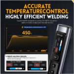 FNIRSI κολλητήρι HS-02B, 100W, 100~450 °C - Image 4