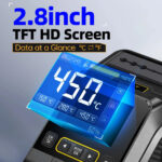 FNIRSI σταθμός συγκόλλησης DWS-200, 200W, 100~450 °C - Image 5
