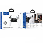 Gamepad Hoco GA32 Dragon RGB 600mAh BT v5.1 Dual Motor Δόνηση Θύρα AUX και Κουμπί Mute Συμβατό με PS5 Λευκό - Image 2