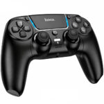 Gamepad Hoco GA32 Dragon RGB 600mAh BT v5.1 Dual Motor Δόνηση Θύρα AUX και Κουμπί Mute Συμβατό με PS5 Μαύρο