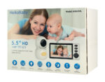 HELLOBABY ενδοεπικοινωνία μωρού HB6084L με κάμερα & οθόνη 5.5", 720p, PTZ - Image 4
