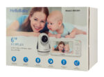 HELLOBABY ενδοεπικοινωνία μωρού HB6364 με κάμερα & οθόνη 6", 720p, PTZ - Image 4